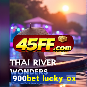 900bet lucky ox